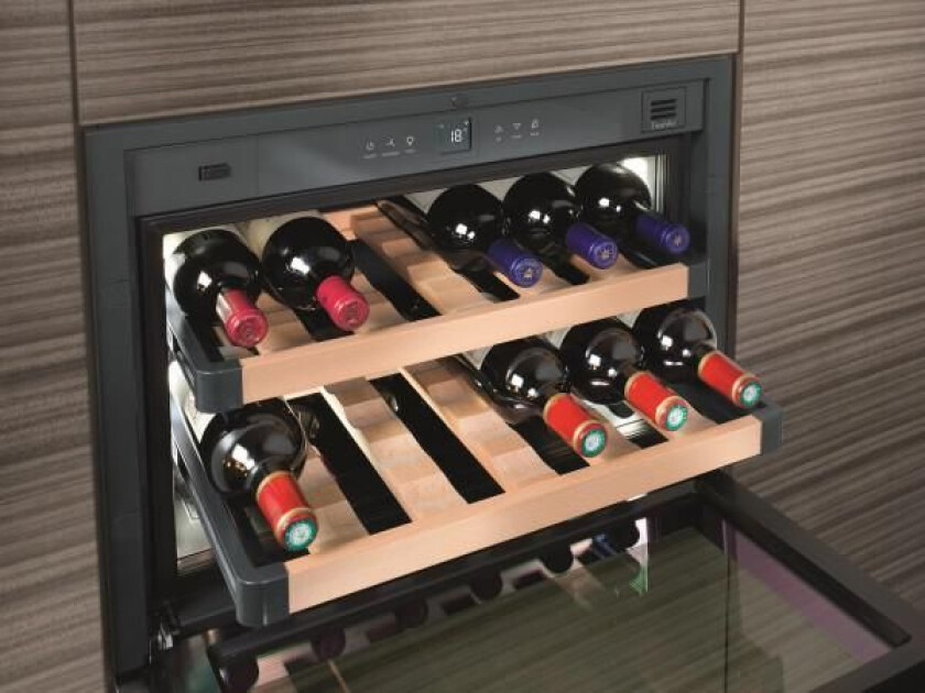 Bilde av Wkegb 582-26 001 Vinskab - Sort Glas, Grandcru