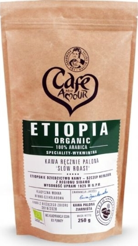 Etiopia Kaffebønner 250 G