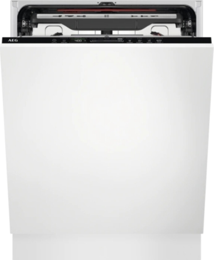 Aeg Fse74707p, Fullstendig Innebygget, Full Størrelse (60 Cm), Hvit, Sort, 1,6 M, 15 Kuverter