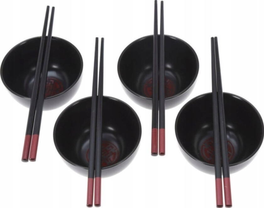 Utmerket Husholdningsartikler For Sushi - Spisepinner Og Boller, 4 Stk.