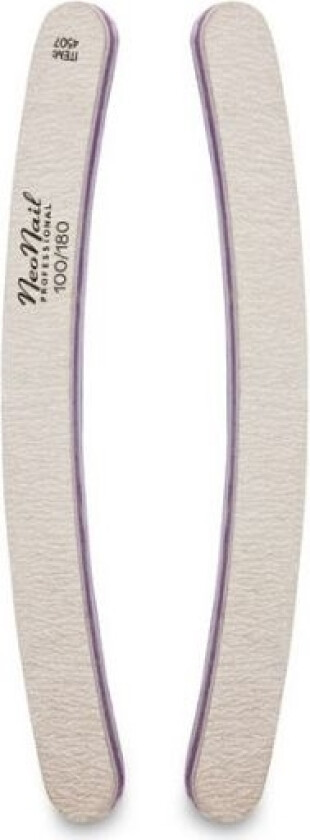Neonail Neonail_Livet Er For Kort Langt Dårlig Manikyr Neglefil Fil Banan 100/80 - 5903274005564