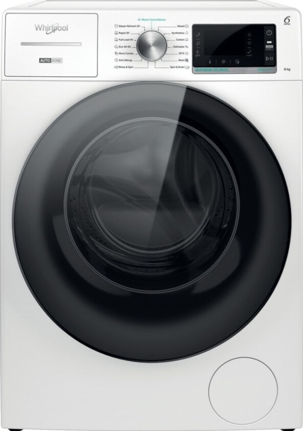 Vaskemaskin Whirlpool W7x W845wb Ee, 8,0 Kg