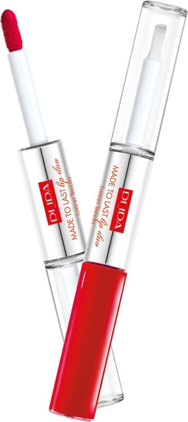 Made To Last Lip Duo Liquid Lip Color Color & Topcoat Vanntett Langvarig Vannfast Flytende Leppestift Og Lipgloss 006 2X4ml