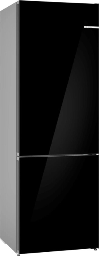 Serie | 6 Kgn49lbcf - Kjøleskap/Fryser - Bunnfryser - Bredde: 70 Cm - Dybde: 66.7 Cm - Høyde: 203 Cm - 440 Liter - Klasse C - Svart