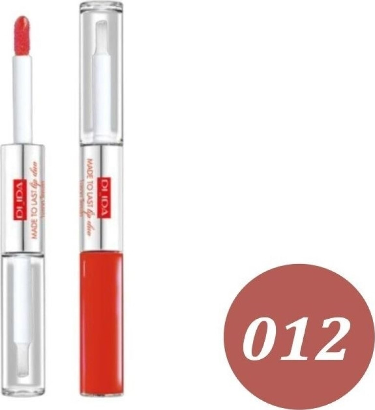 _Made To Last Lip Duo Liquid Lip Color Color &Amp Topcoat Vanntett Langvarig Vannfast Flytende Leppestift Og Lipgloss 012 2X4ml