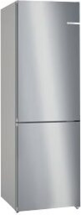 Serie | 4 Kgn362idf - Kjøleskap/Fryser - Bunnfryser - Bredde: 60 Cm - Dybde: 66.5 Cm - Høyde: 186 Cm - 321 Liter - Klasse D - Rustfritt Stål