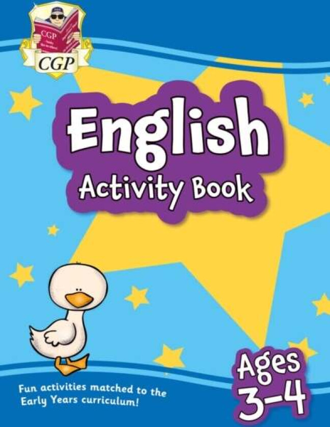 English Activity Book for Ages 3-4 (Preschool) av CGP Books