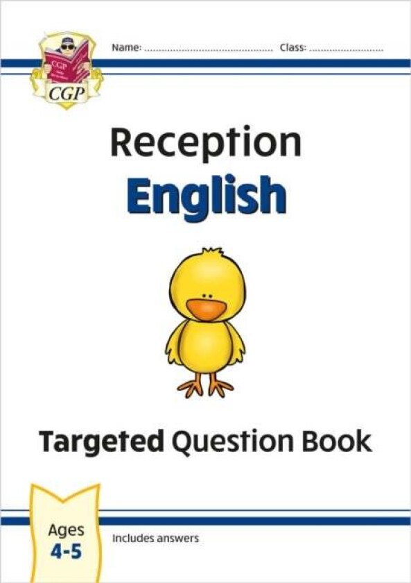Reception English Targeted Question Book av CGP Books