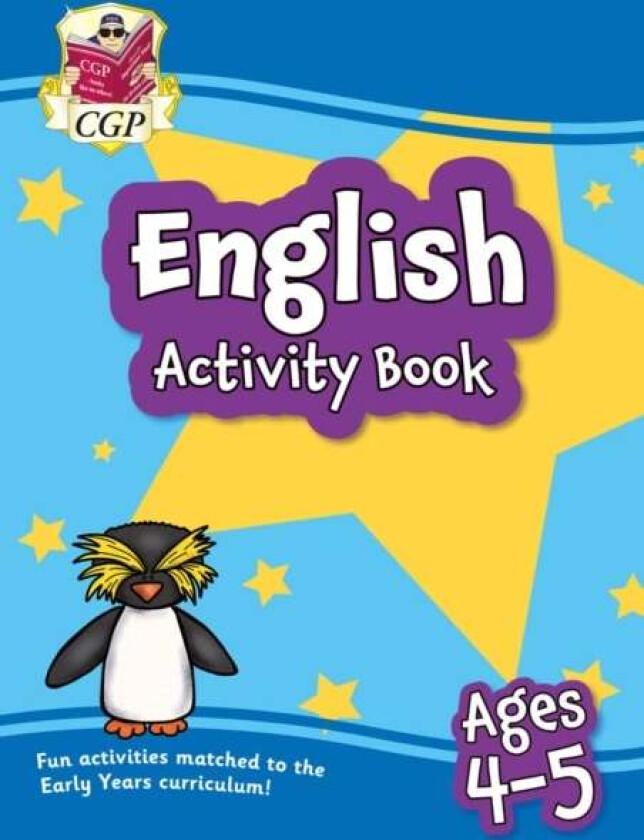 English Activity Book for Ages 4-5 (Reception) av CGP Books