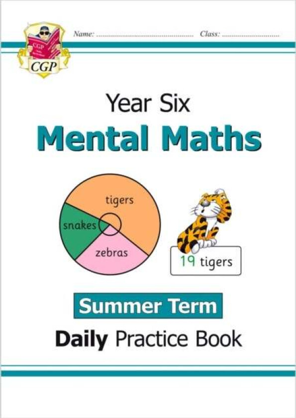 KS2 Mental Maths Year 6 Daily Practice Book: Summer Term av CGP Books