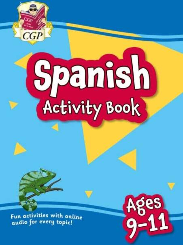 Spanish Activity Book for Ages 9-11 (with Online Audio) av CGP Books