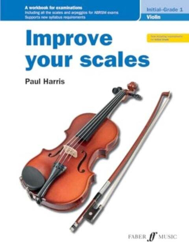 Improve your scales! Violin Initial and Grade 1 av Paul Harris