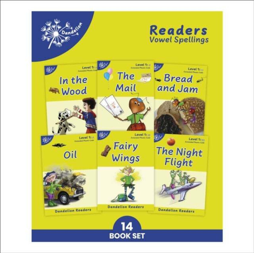 Phonic Books Dandelion Readers Vowel Spellings Level 1 av Phonic Books