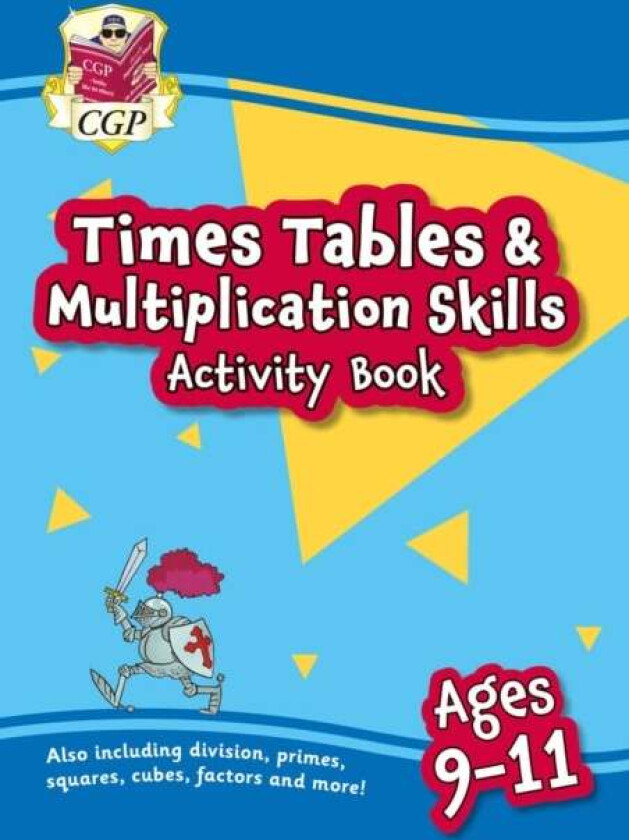 New Times Tables & Multiplication Skills Activity Book for Ages 9-11 av CGP Books