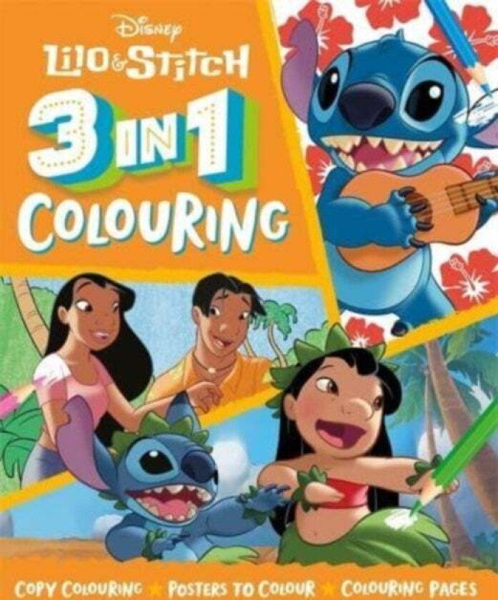 Disney Lilo & Stitch: 3 in 1 Colouring av Walt Disney