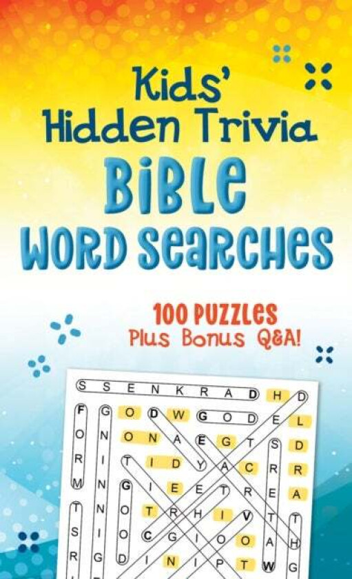 Kids' Hidden Trivia Bible Word Searches av Compiled by Barbour Staff