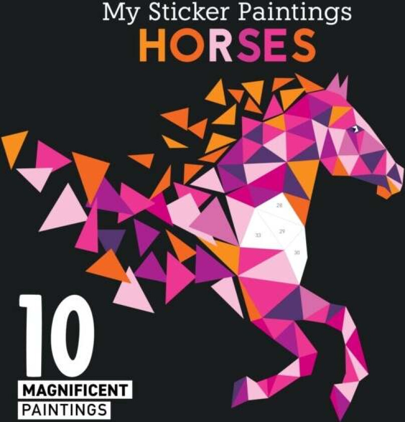 My Sticker Paintings: Horses av Clorophyl Editions