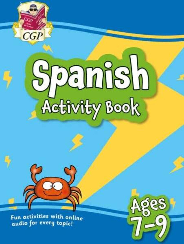 Spanish Activity Book for Ages 7-9 (with Online Audio) av CGP Books