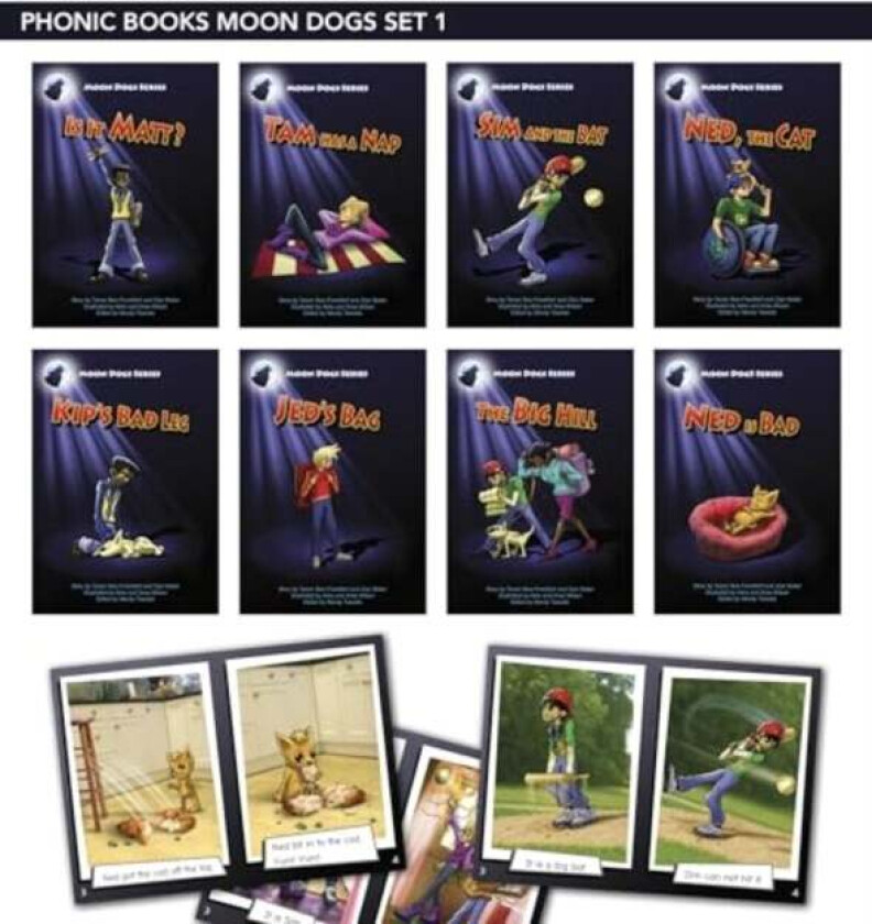 Phonic Books Moon Dogs Set 1 av Phonic Books