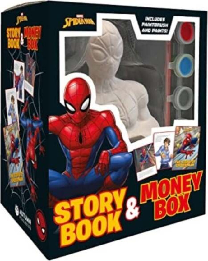 Marvel Spider-Man: Story Book & Money Box av Autumn Publishing