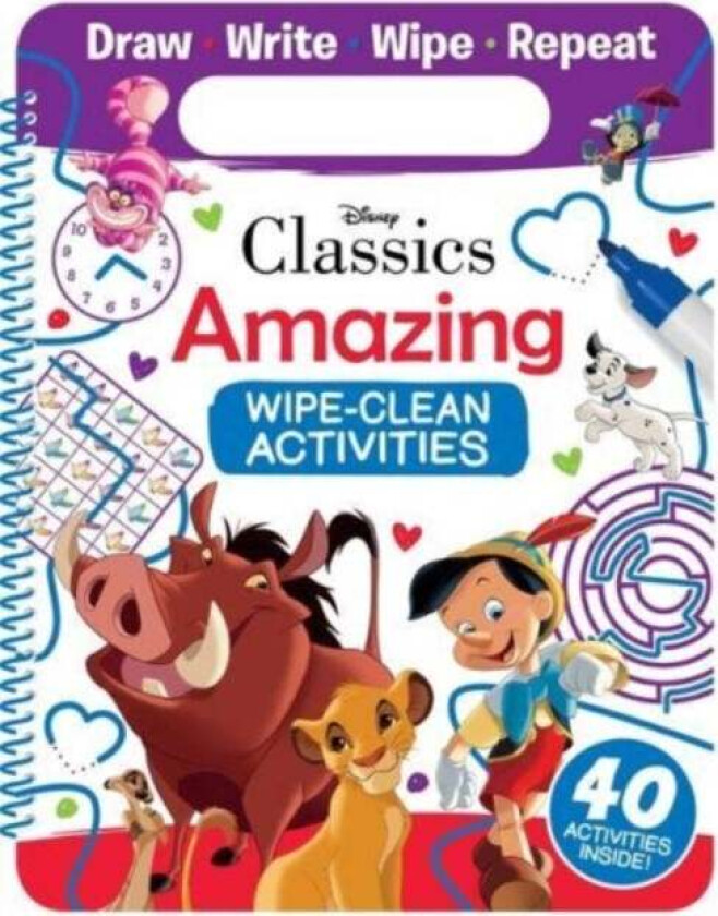 Disney Classics: Amazing Wipe-Clean Activities av Walt Disney