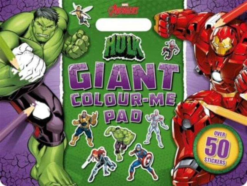 Marvel Avengers Hulk: Giant Colour Me Pad av Marvel Entertainment International Ltd