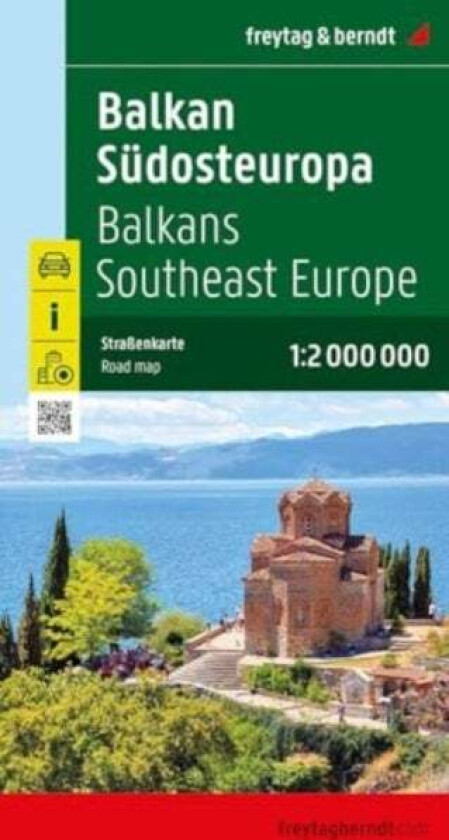 Balkans - Europe Southeast Europe Road Map