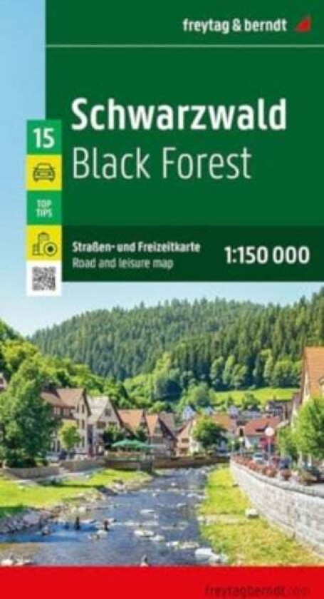 Black Forest Road and Leisure Map