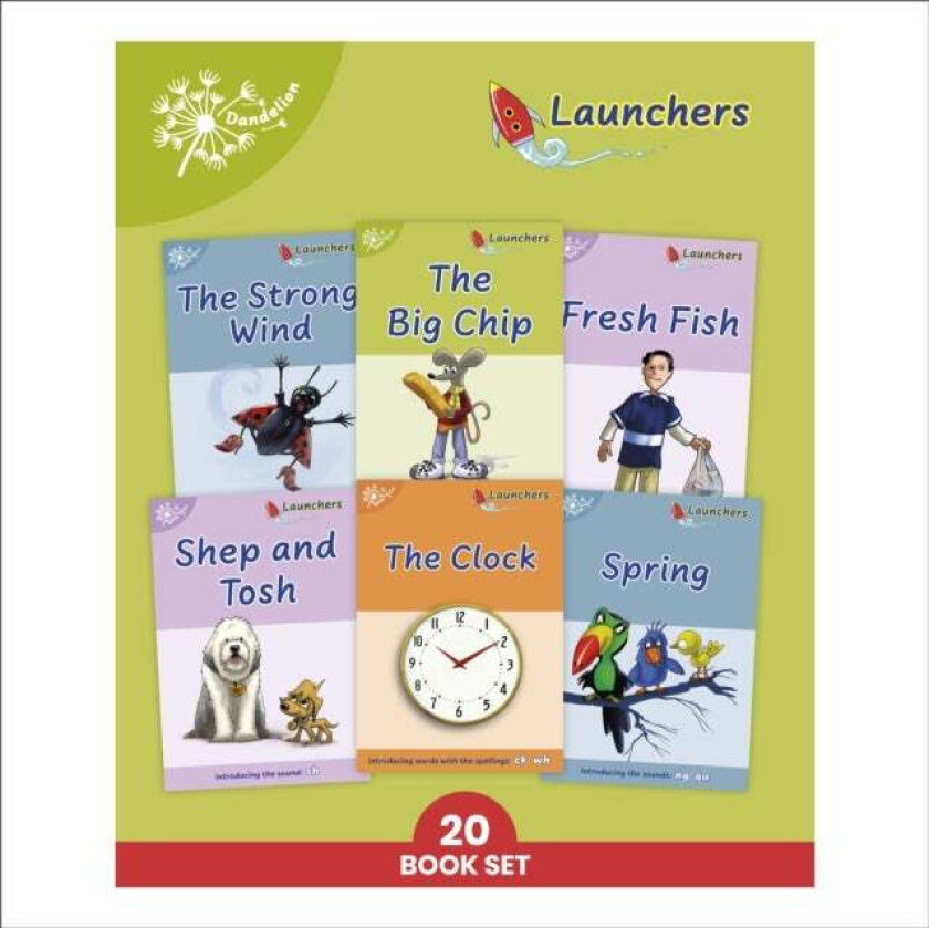 Phonic Books Dandelion Launchers Units 11-15 av Phonic Books