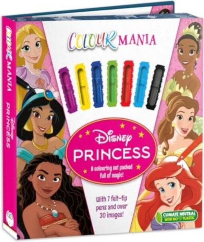 Disney Princess: Colourmania av Walt Disney