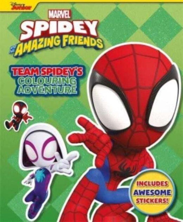 Marvel Spidey and his Amazing Friends: Team Spidey's Colouring Adventure av Marvel Entertainment International Ltd