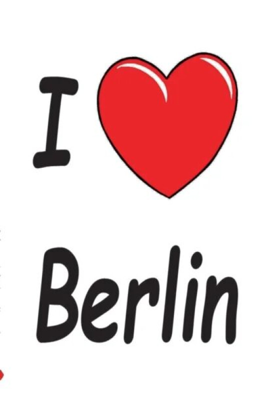 I Love Berlin - Notebook/Notizbuch av Theo Von Taane