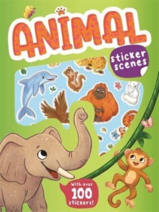 Animal Sticker Scenes av Igloo Books