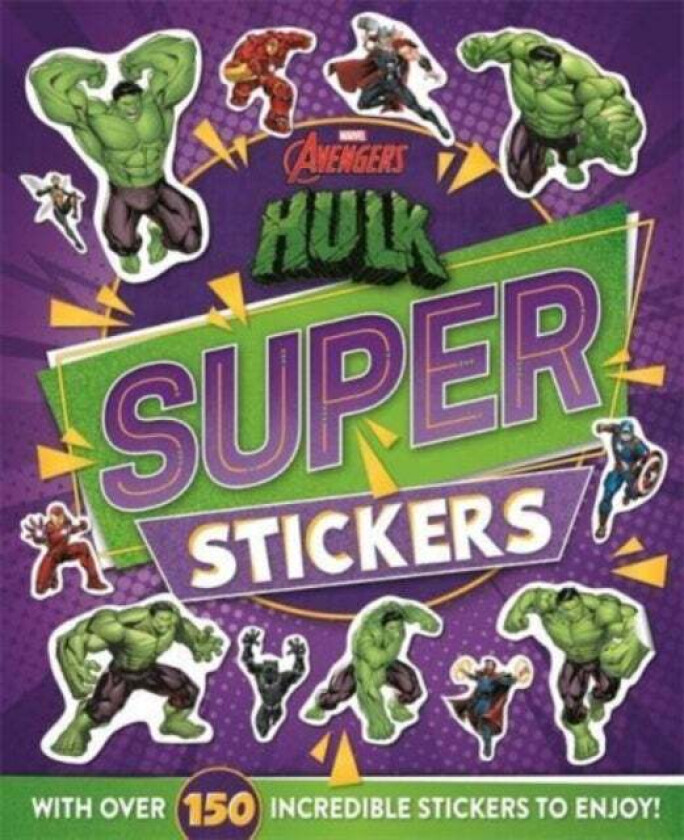Marvel Avengers Hulk: Super Stickers av Marvel Entertainment International Ltd