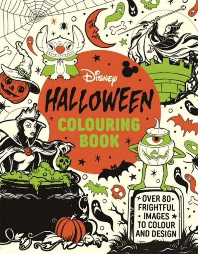 Disney Halloween Colouring Book av Walt Disney