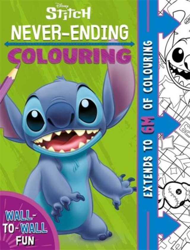 Disney Stitch: Never-Ending Colouring av Walt Disney