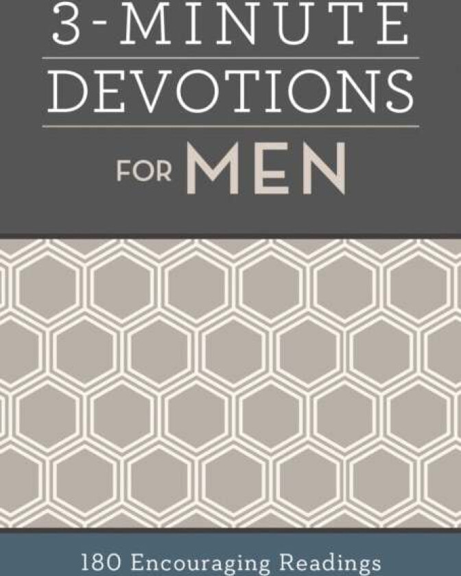 3-Minute Devotions for Men av Compiled by Barbour Staff