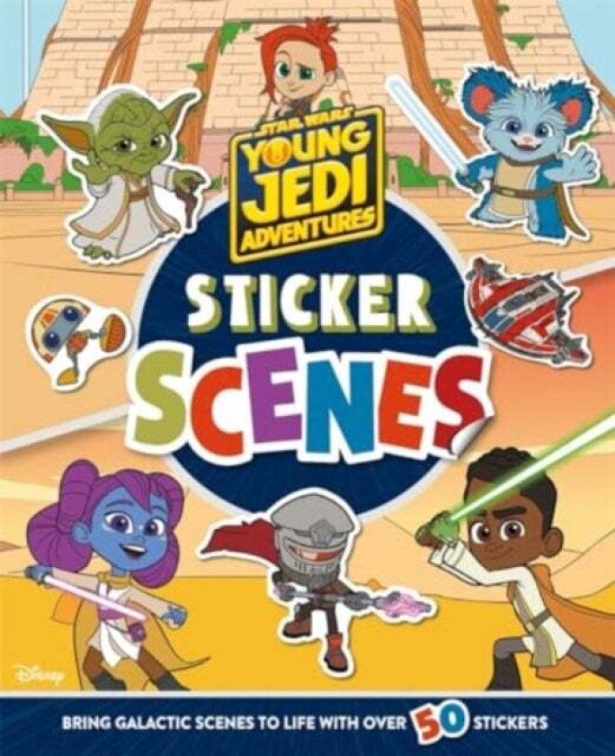 Star Wars Jedi Adventures: Sticker Scenes av Walt Disney