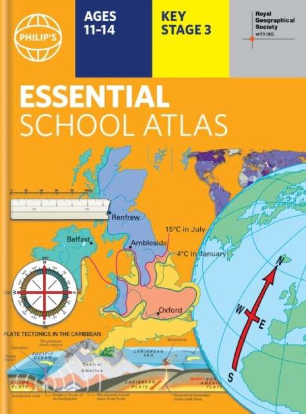 Philip's RGS Essential School Atlas av Philip's Maps