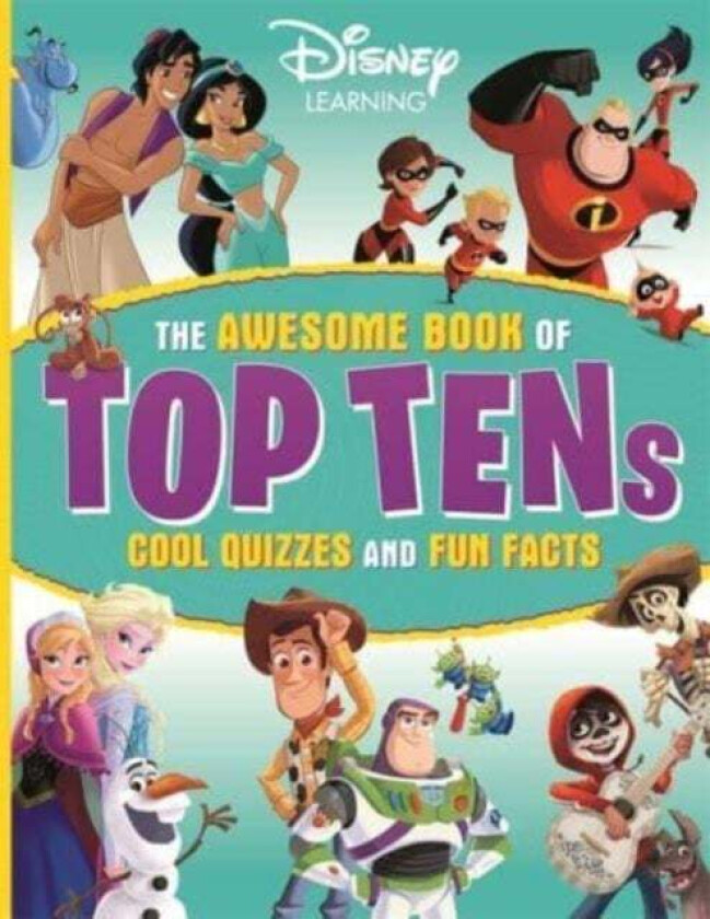 Disney Learning: The Awesome Book of Top Tens av Walt Disney