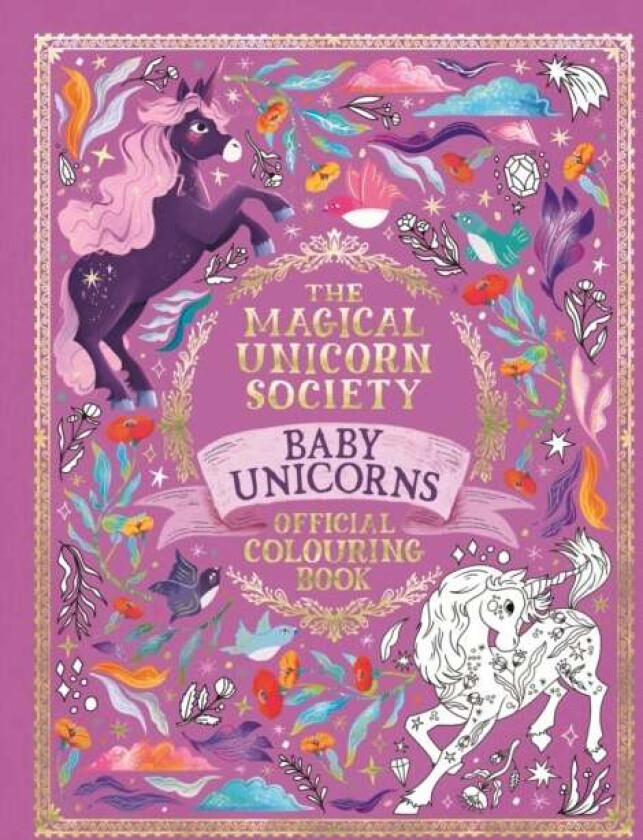 The Magical Unicorn Society Official Colouring Book: Baby Unicorns av Valentina Luz