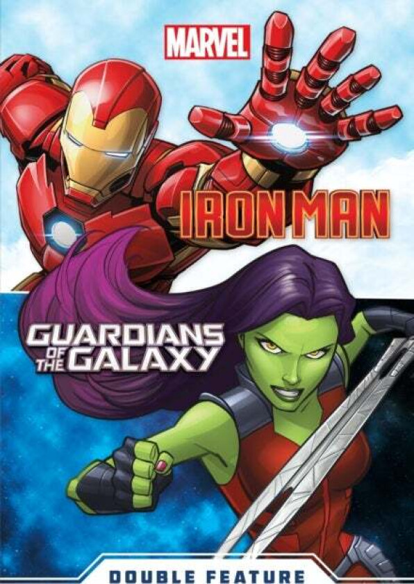 Marvel Double Feature: Iron Man and Guardians of the Galaxy av Marvel Press Book Group