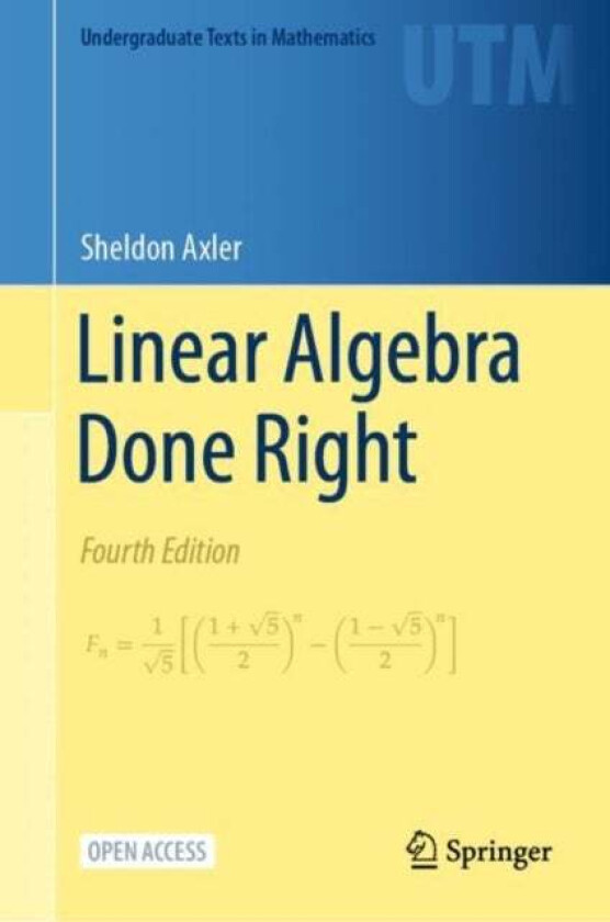 Linear Algebra Done Right av Sheldon Axler