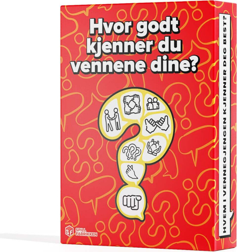 Spill Hvor Godt Kjenner Du Vennene Dine
