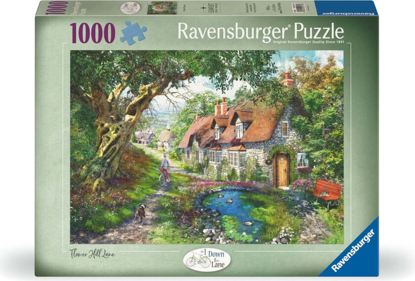Puslespill 1000 Flower Hill Ravensburger
