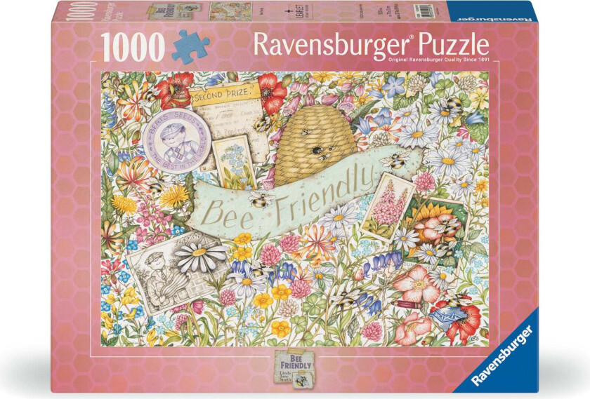 Puslespill 1000 Humle Vennlig Ravensburger