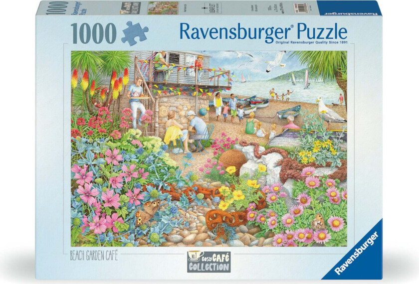 Puslespill 1000 Strand Kafe Ravensburger