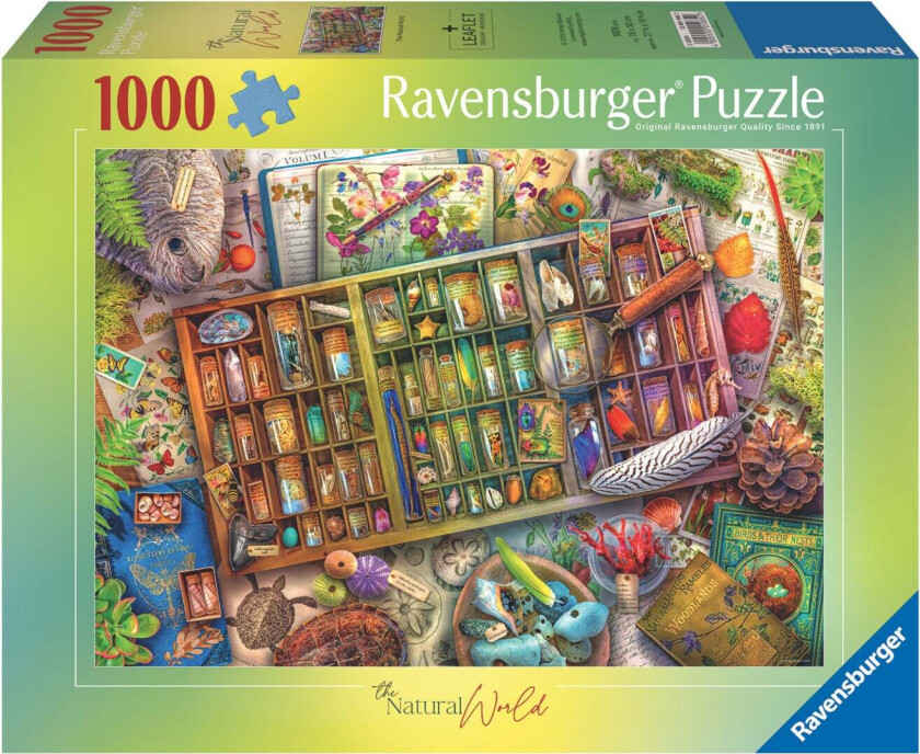 Puslespill 1000 Naturlig Verden Ravensburger