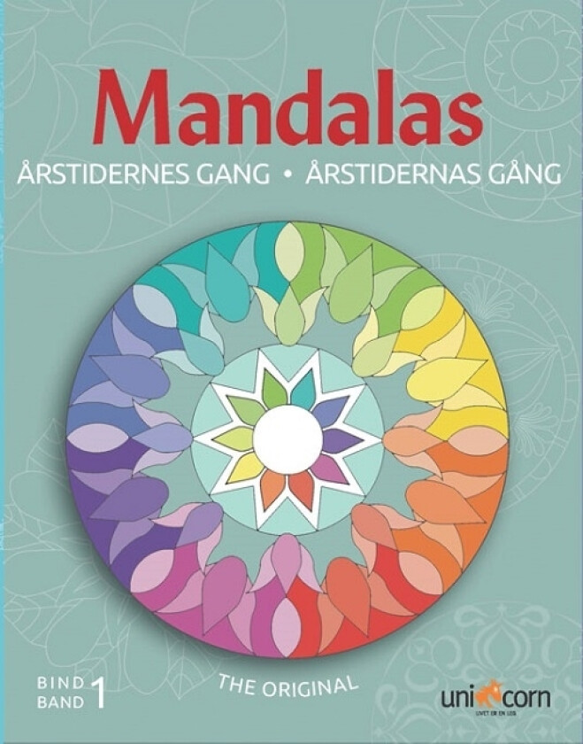 Malebog Årstidernes Gang Med Mandalas Bind 1 - Tegnebog