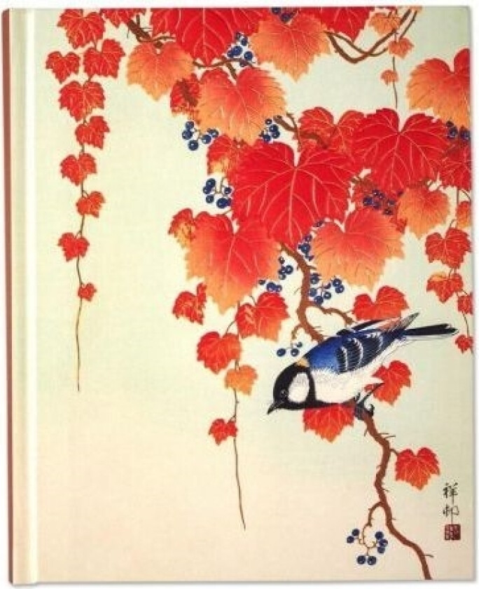 Stor Notatbok The Bird And The Red Ivy (262098)